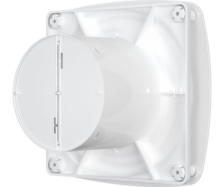 Вентилятор осевой вытяжной d 98 мм с обратным клапаном белый RIO 4C ERA Фотография_1