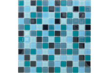 Мозаика Caramelle Mosaic Acquarelle Delphinium 298х298х4 мм, чип 23х23 мм