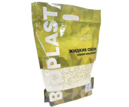 Жидкие обои BioPlast 1001 1 кг. расход на 3 м2 кол-во воды 6 л Фотография_2