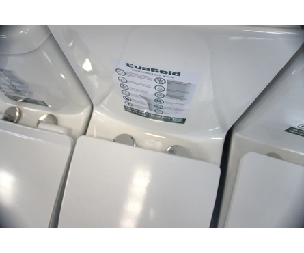 Унитаз-монолит EVA GOLD SM9612, безободковый ДП с быстрым съемом (с гофрой и подводкой) Фотография_6