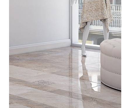 Керамогранит Kerama Marazzi Понтичелли Беж 60х60 см, лаппатированный Фотография_4