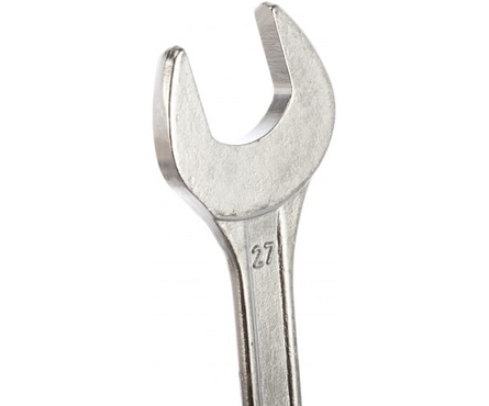 Ключ рожковый гаечный 24х27 мм хромированный SPARTA Фотография_1