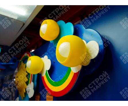 Люстра детская Мелодия Света Радуга 9412-3, 120W, DBL Фотография_1