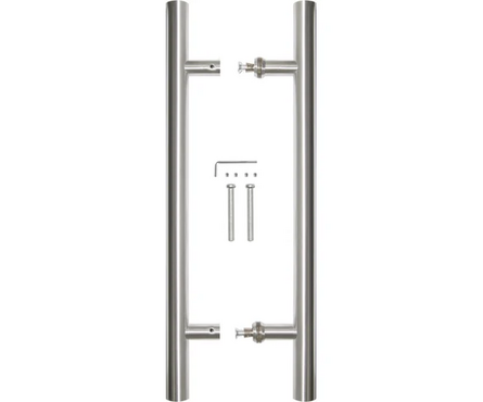 Ручка-скоба 450 мм нержавеющая сталь FUARO Фотография_1