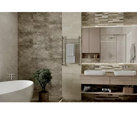 Декор ONDA бежевый 200х500х8 мм 1-й сорт Фотография_1