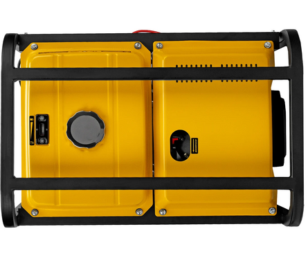 Генератор дизельный 5.5 кВт 230 В бак 11 л, электростартер DES-55E DENZEL Фотография_8