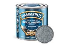 Краска по металлу Hammerite Молотковая, серебристо-серая (2.2 л)