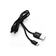 Кабель USB-Micro USB 2А 1 м зарядка +передача данных черный ERGOLUX Фотография_1
