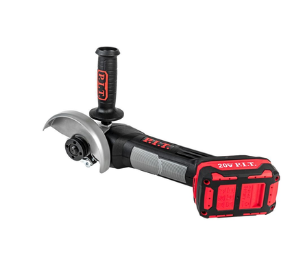 УШМ 125 мм 20 B, 8500 об/мин, Li-Ion аккум 4 Ач, 1 акб, з.у. кейс PWS20H-125C/1 P.I.T. Фотография_1