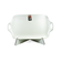 Тарелка-блюдо керамическая ASIAN 29х17х4.5 см, белое Фотография_1