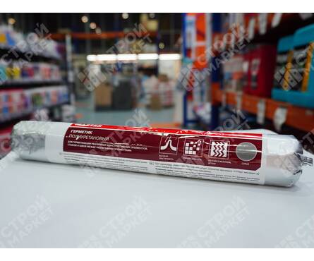 Герметик полиуретановый ТЕХНОНИКОЛЬ Floor серый 600 мл Фотография_2