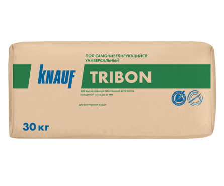 Пол наливной самонивелирующийся универсальный KNAUF Трибон (от 10 до 60 мм) 30 кг  Фотография_0