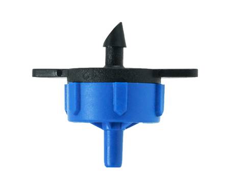 Капельница для полива компенсированная разборная, 8 л/ч, 0,8-3 бар, голубая Фотография_2