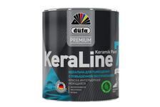 Краска моющаяся Dufa Premium KeraLine Keramik Paint 7 для стен и потолков, матовая, белая, база 1, 0.9 л