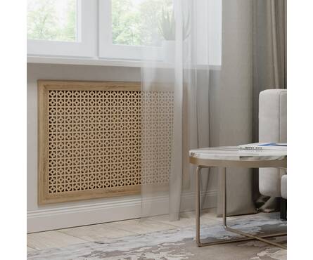 Экран для радиатора Дамаско Дуб Сонома 900х600 мм STELLA Фотография_2