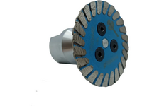 Диск алмазный 50х14 мм отрезной по граниту, сухой с фланцем Flange Turbo TRIO-DIAMOND