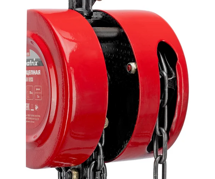 Таль ручная цепная 2 т, 2.5 м MATRIX Фотография_4