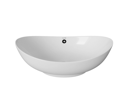 Умывальник на столешницу 590х390х195 мм овальный WAVE Star Фотография_2