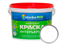 Краска Colorika Eсо интерьерная, акриловая, белая (14 кг)