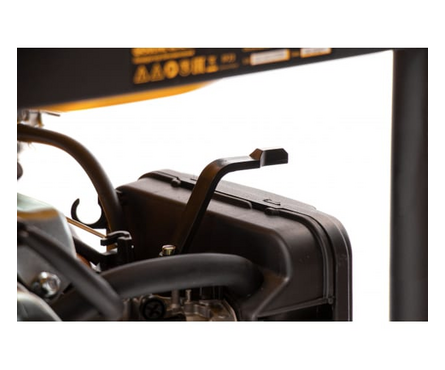 Генератор бензиновый 5.5 кВт 220В бак 25 л ручной стартер GE-6900 DENZEL Фотография_11