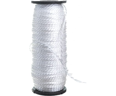 Шнур кручёный Сибртех полипропиленовый, 2 мм, L 50 м, на катушке  Фотография_0
