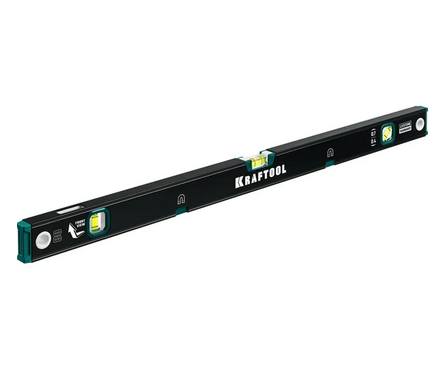 Уровень 800 мм усиленный профиль, с зеркальным глазком, магнитный KRAFTOOL Фотография_1