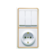 Блок комбинированный КЭ Белла выключатель с розеткой с/з (белый/золото) Фотография_0
