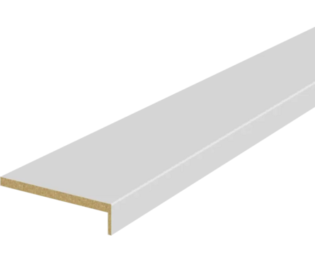 Наличник светло-серый Scandi (70 мм, 2200 мм, 8х25 мм, прямоугольный МДФ телескоп) Фотография_0