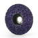 Круг зачистной обдирочный БАЗ нетканный, для снятия ржавчины, фиолетовый (коралловый), 125х22 мм Фотография_2