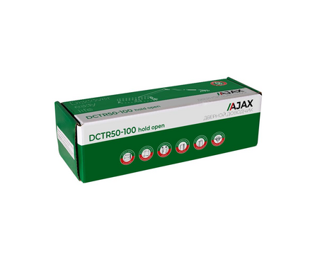 Доводчик дверной DCTR50-100-AL алюминий AJAX Фотография_2