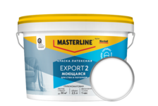 Краска интерьерная глубокоматовая латексная ВД МАСТЕРЛАЙН МАРШАЛЛ Export 2 белая БАЗА ВW 2.5 л