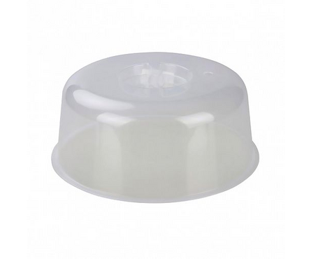 Крышка для СВЧ d 25 см прозрачная Фотография_0