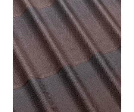 Лист черепицы Ондулин, коричневый, 1950х950 мм Фотография_1