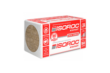 Утеплитель минвата ISOROC «Изолайт 50» 1000х600х100 мм (4 плиты/2.4 м²/0.24 м³/уп)