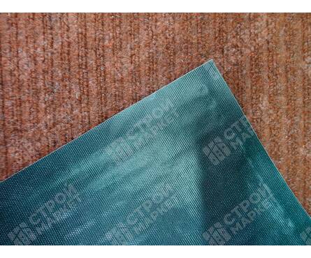 Коврик придверный 50х80 см ребристый коричневый Фотография_3