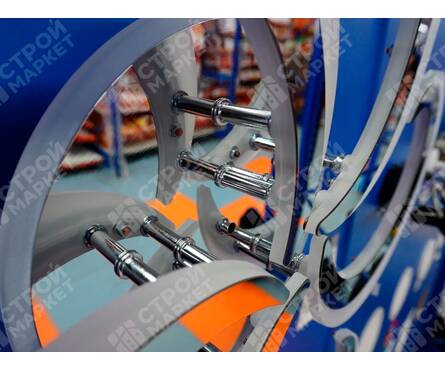 Люстра светодиодная PR CR 70W+7W RGB хром 3000-6500К d 535 диммер с пультом HN23 Фотография_2