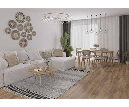 Ламинат SPC FioorBee Project 1101 Таласса 43 класс 1218х180х4.3 мм фаска (3.069 м²/уп/14 шт)  Фотография_1