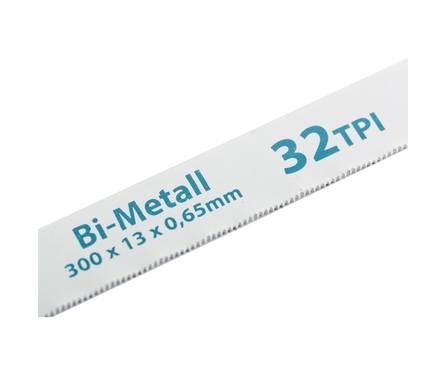 Полотна для ножовки по металлу GROSS, 300 мм, 32TPI, BiM, 2 шт.  Фотография_0
