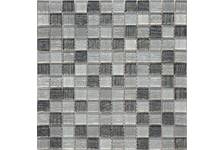 Мозаика Caramelle Mosaic Silk Way Black Tissue 298х298х4 мм, чип 23х23 мм