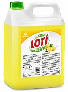 Средство для мытья посуды LORI лимон (5кг) GRASS Фотография_0