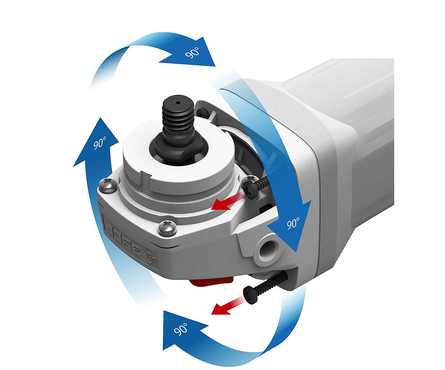 УШМ ЗУБР ПРОФИ 150 мм 1400 Вт 9000 об/мин, двуручный хват Фотография_2