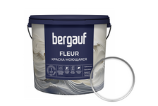 Краска интерьерная моющаяся глубокоматовая ВД BERGAUF Fleur прозрачная БАЗА С 1.8 л