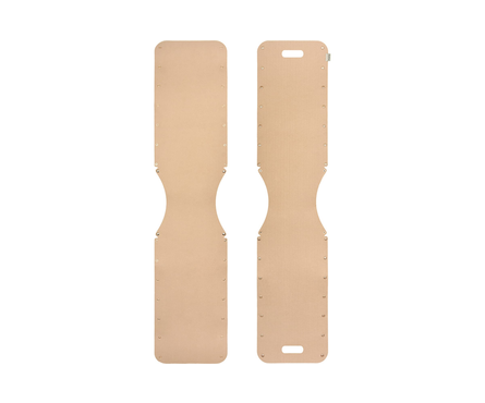 Корзина фетровая для хранения 49л 30х30х55 см бежевая Фотография_1