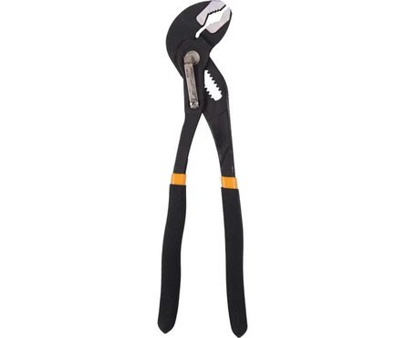 Клещи 250 мм переставные, кнопочные обливные рукоятки ВИХРЬ Фотография_1