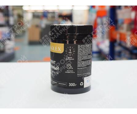 Грунт SOLEX для мебели и декора, черный, 0.3 кг Фотография_3
