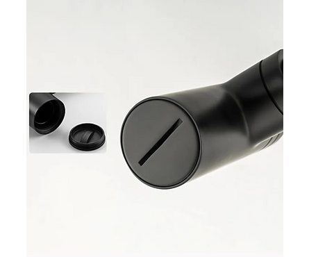 Сифон для умывальника F82-7 Frap без выпуска, черный Фотография_3