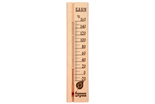 Термометр Баня для бани и сауны Банные штучки 27х6.5х1.5 см