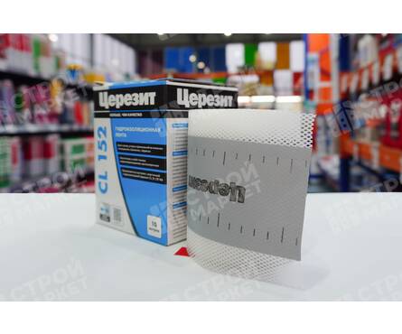 Гидроизоляционная лента ЦЕРЕЗИТ CL152 10 м (10000х120х70 мм) Фотография_3