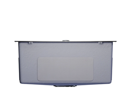 Мойка 53х43 см (3.0 мм) настольный монтаж 3 1\2 22 см с сифоном Сатин нано MIXLINE Фотография_2