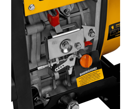 Генератор дизельный 5.5 кВт, 230 В, 11 л, ручной стартер DES-55 DENZEL Фотография_12